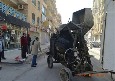 أكبر حملة لإزالة العقارات المخالفة بـ حى العجمى غرب الأسكندرية