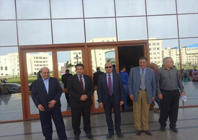 الملحق الثقافى لسفارة الكويت يزور جامعة كفر الشيخ