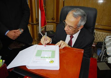 المحافظ يعتمد النتائج بشمال سيناء