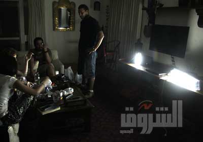 غضب في المحافظات بسبب انقطاع التيار - تصوير-زياد حسن