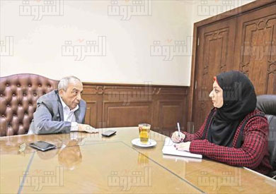 طارق النبراوى - نقيب المهندسين - تصوير احمد عبد الجواد