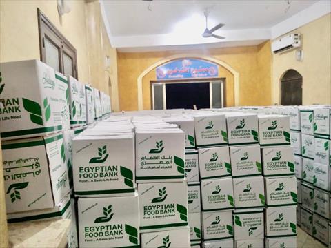 2000 كرتونة من بنك الطعام المصري للأسر تحت الحجر الصحي بكفر الشيخ بوابة الشروق نسخة الموبايل