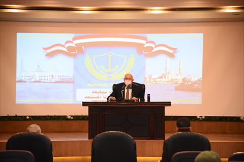 عادل الغضبان محافظ بورسعيد