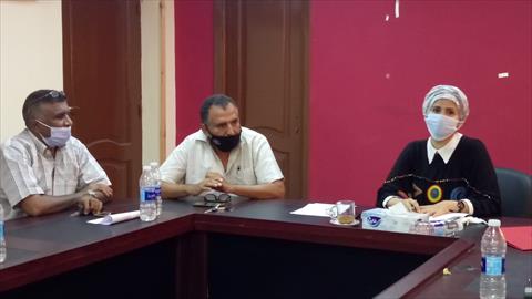 هدى المغربي رئيس مدينة سفاجا - ارشيفية