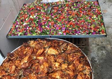 بيت العيلة يوزع 260 وجبة