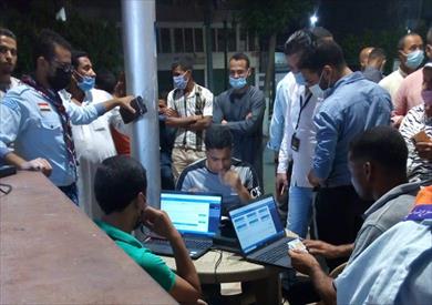 تطعيم 57 ألف مواطن بلقاح كورونا في المنيا