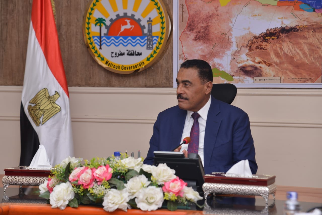 اللواء خالد شعيب محافظ مطروح