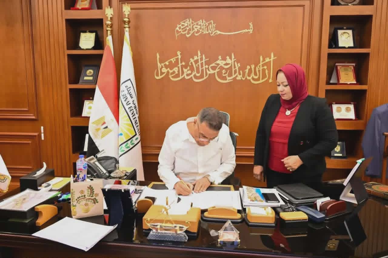 اللواء إسماعيل محمد كمال محافظ جنوب سيناء