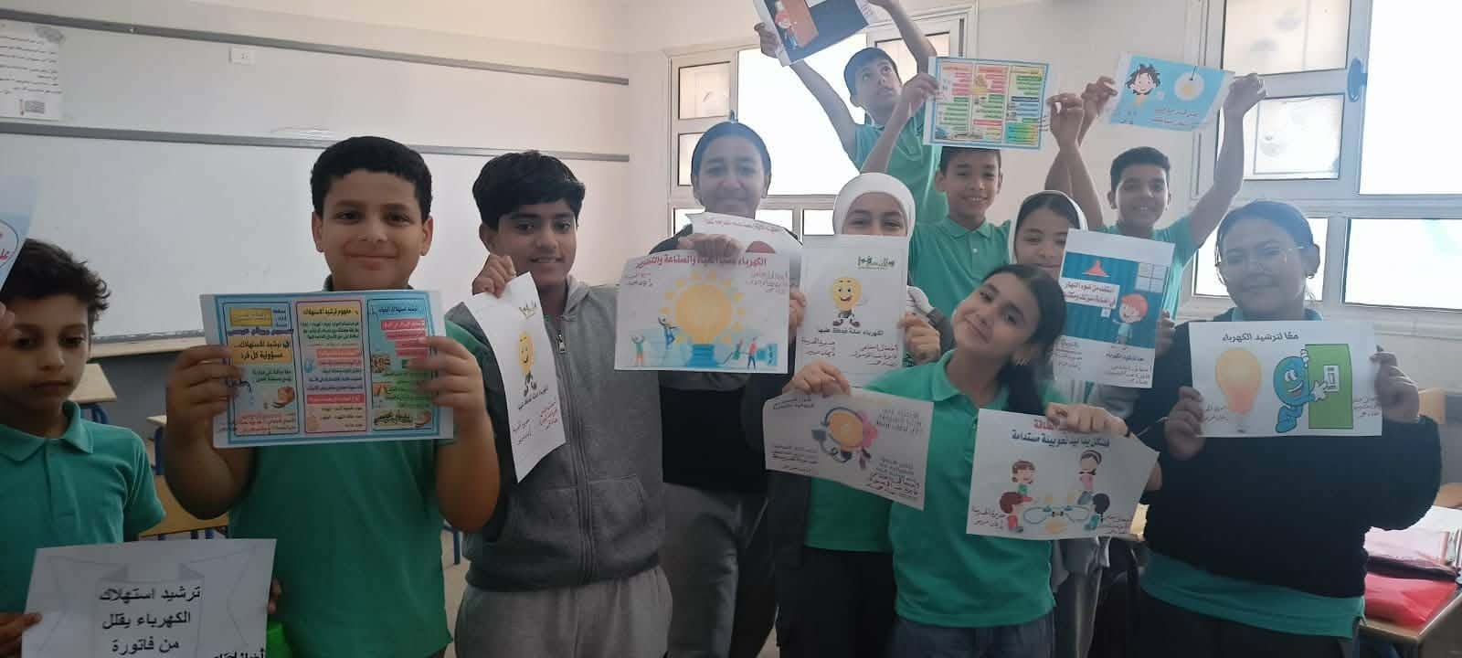 طلاب بجنوب سيناء يقودون حملة لترشيد الكهرباء والمياه 