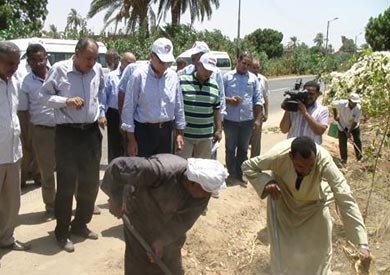 اللواء عبد الحميد الهجان محافظ قنا
