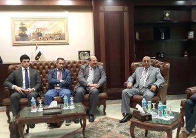 وفدي «البنك الأوربي والموانئ البرية والجافة» يزوران ميناء الإسكندرية