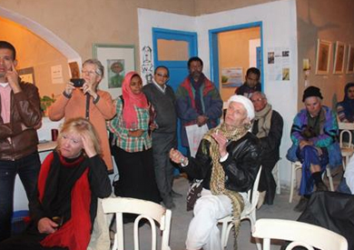 الفنان العالمى دانييل هيس من غرب الاقصر<br/>مصر مهد الحضارة وقبلة الفن والفنانين