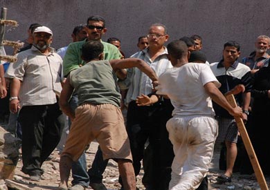 مشاجرة بالأسلحة البيضاء والشوم - ارشيفية