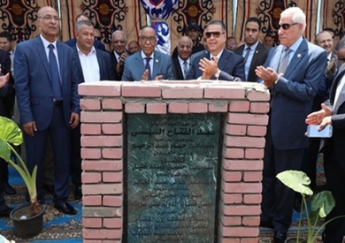 محافظ بني سويف ورئيس قضايا الدولة