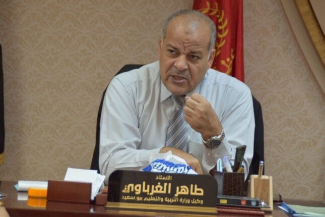 طاهر الغرباوي مدير مديرية التربية والتعليم بمحافظة بورسعيد
