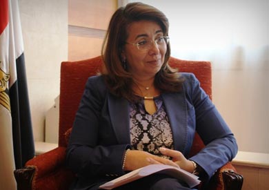 غادة والى وزيرة التضامن الاجتماعى