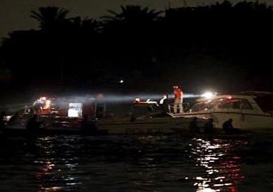 غرق معدية كفر الشيخ - ارشيفية