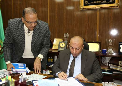 الدكتور هشام عبد الباسط محافظ المنوفية