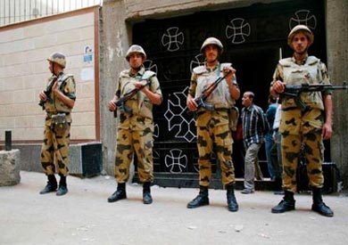 إجراءات أمنية مشددة حول كنائس كفر الشيخ قبل عيد الميلاد - ارشيفية