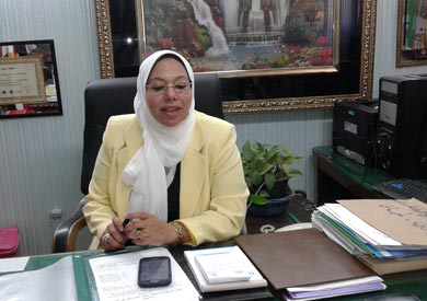 الدكتورة منى مصطفى -وكيل وزارة التربية والتعليم بكفر الشيخ