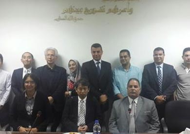 موانئ بورسعيد تستقبل وفد الجايكا اليابانية