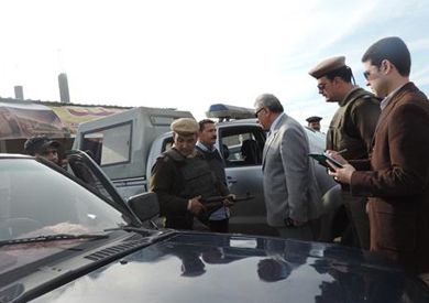 مدير الامن يتفقد الخدمات فى عيد الميلاد