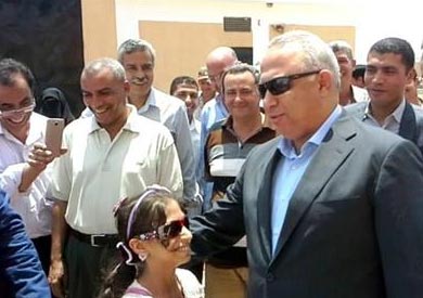 محافظ الشرقية يفتتح محطة مياه الشرب