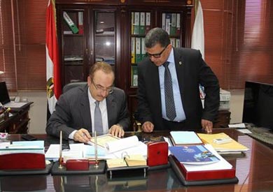 المهندس شريف محمد حبيب محافظ بني سويف