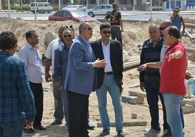 محافظ البخر الاحمر يتفقد التوسعات