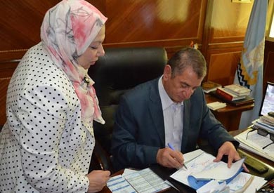 اللواء سيد نصر، محافظ كفر الشيخ