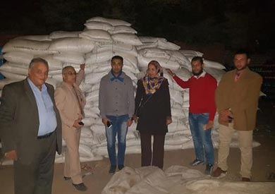 مصادرة 11 طن سكر بأحد المخازن بالدقهلية