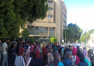 مظاهرة طلاب قنا احتجاجا على الدروس "الخصوصية"