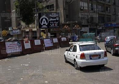 الزحام يخنق شارع أحمد عرابى بالمهندسين - تصوير: احمد عبد الفتاح