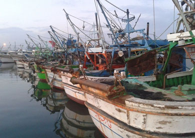 توقف الصيد بكفر الشيخ بسبب هطول الأمطار