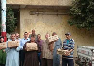 توزيع 36 ألف كرتونة رمضان على الأسر الاكثر احتياجا بأسيوط