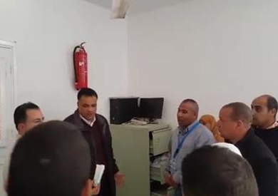 وكيل هيه الرقابه الاداريه اثناء التفتيش