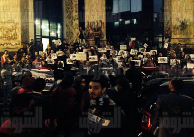 وقفة «الاشتراكيين الثوريين» أمام نقابة الصحفيين للمطالبة بالإفراج عن المعتقلين