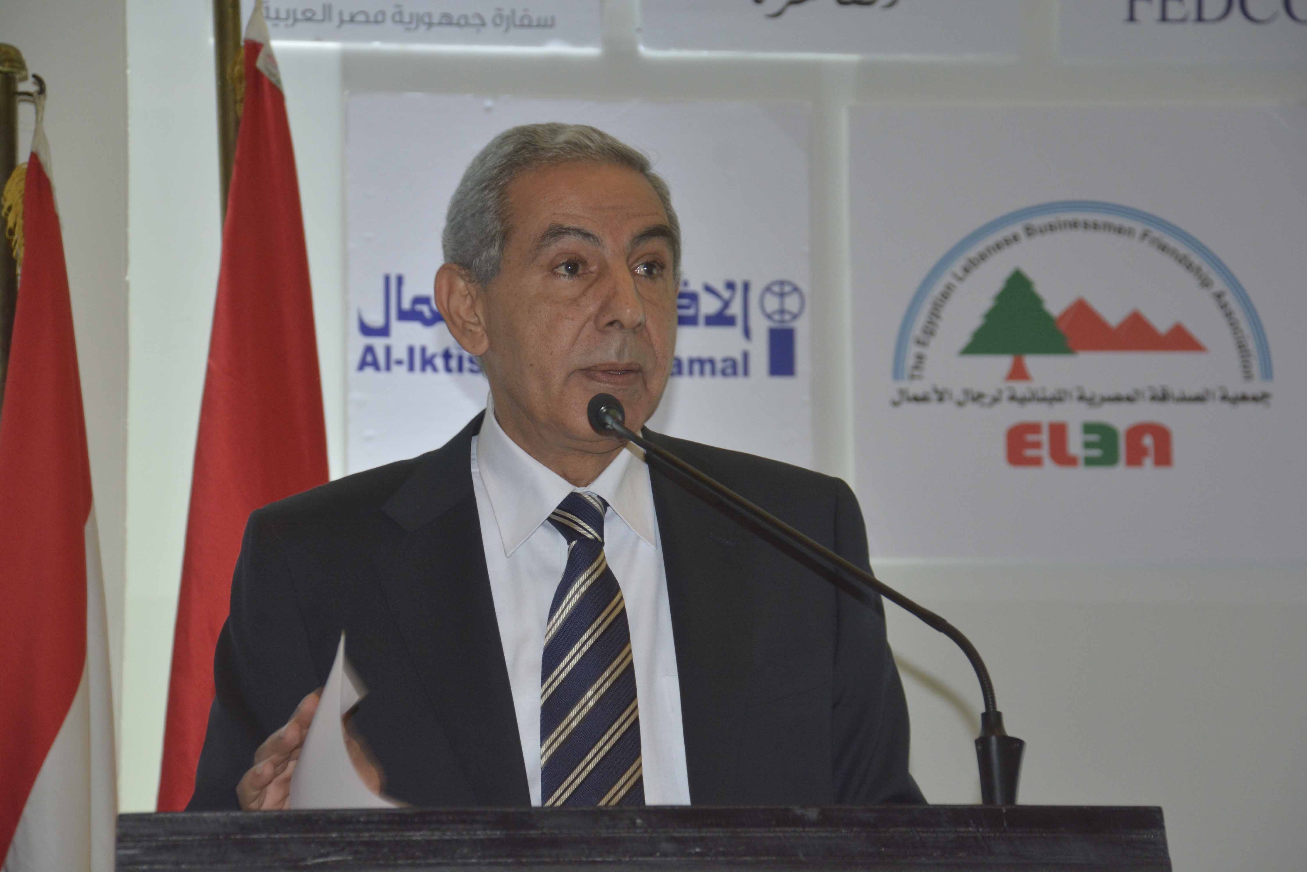 وزير الصناعة والتجارة المهندس طارق قابيل