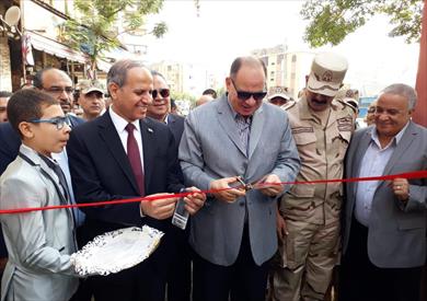محافظ الفيوم يفتتح أول مدرسة صناعي عسكري