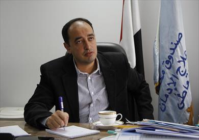 عمرو عثمان مدير الصندوق القومى لمكافحة المخدرات تصوير هبه خليفة