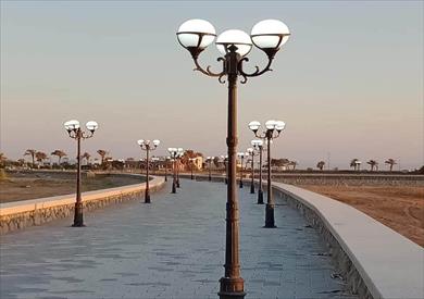 إنارة ممشى أهل مصر