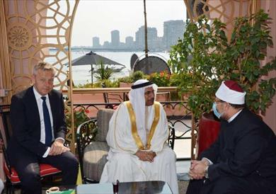 وزير الأوقاف يلتقي رئيس وأعضاء البرلمان العربي ويؤكد دعم الوزارة العمل المشترك في مواجهة الفكر المتطرف