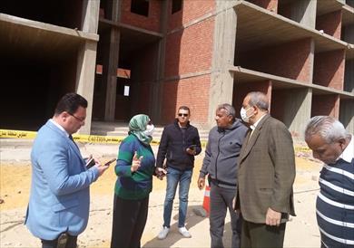 نائبة محافظ القاهرة تتابع تطوير ورفع كفاءة محور زهراء المعادي