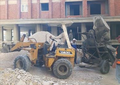 مرسى مطروح: إزالة دور كامل في أحد العقارات بدون ترخيص