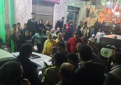 فض فرح شعبي بالزقازيق