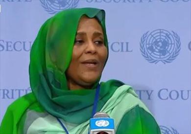 وزيرة الخارجية السودانية