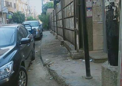 تحرير 18 محضر إشغال طريق بحي وسط المنيا
