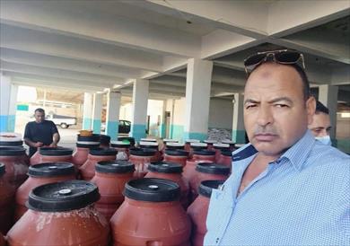 ضبط 5 أطنان فلفل وبامية وملح في حملة تموينة بكفرالدوار