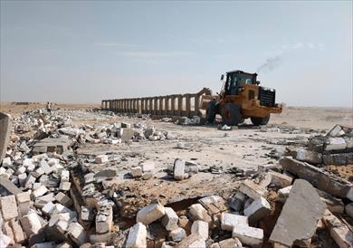 إزالة 171 حالة تعد بالزراعة والبناء على أملاك الدولة في الفيوم