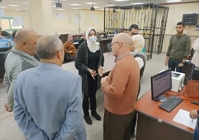 نائب محافظ القليوبية تتفقد أعمال المركز التكنولوجى بمدينة الخصوص